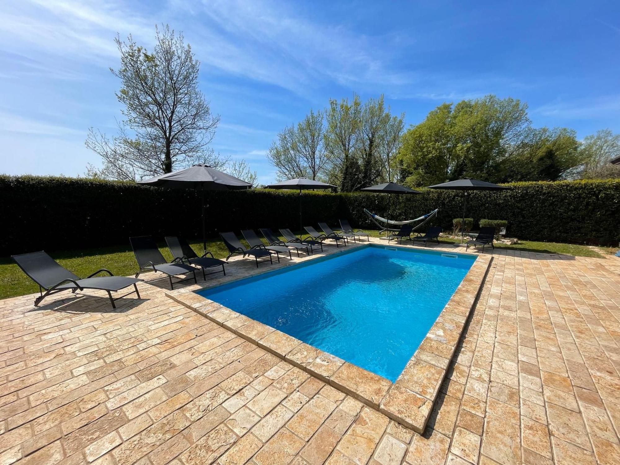 Villa Antonci-18, Pool, 3 Houses, Jacuzzi, Private Territory Antonci (Porec) Exterior foto